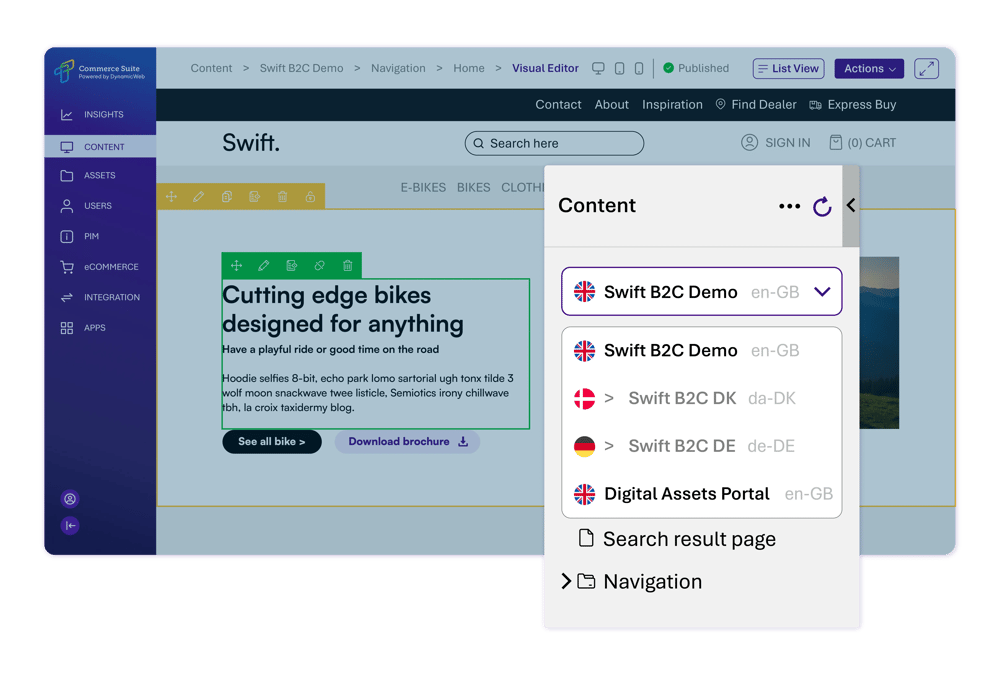 4. Truvio CMS - Multilanguage