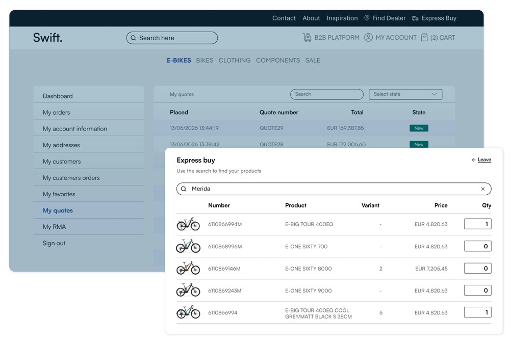 4. Truvio eCommerce - Swift Front-end Page copy