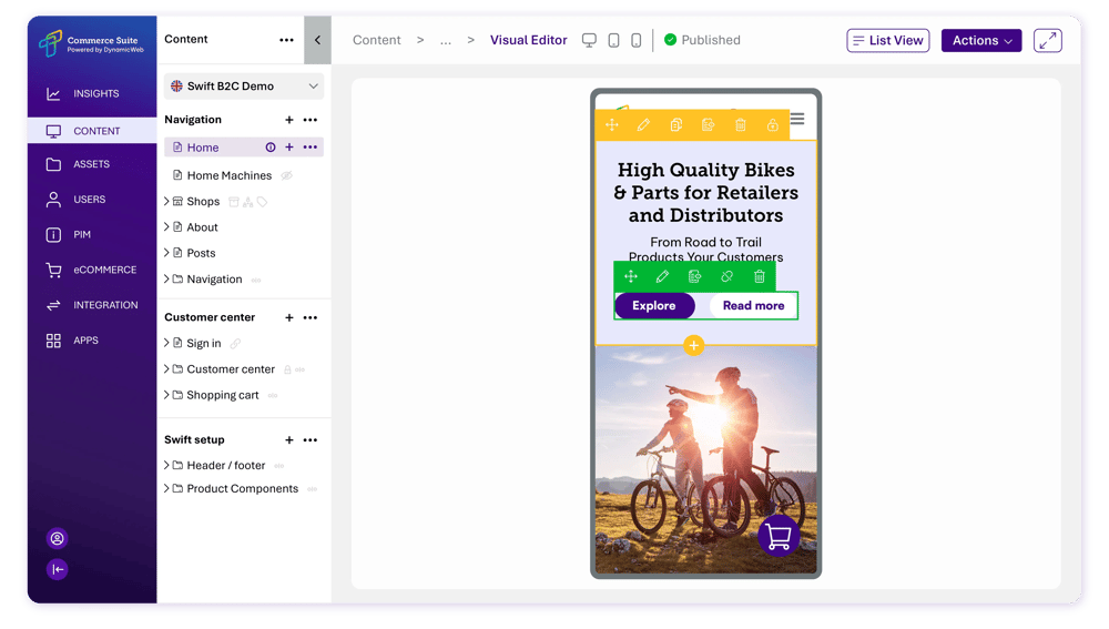 5. Truvio Swift - Mobile Preview