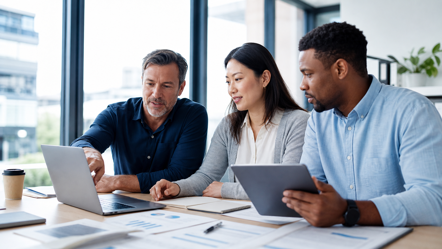Finance Team Discussing AP Automation-1