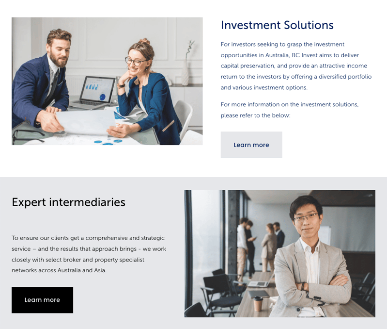 BC Invest - financial services