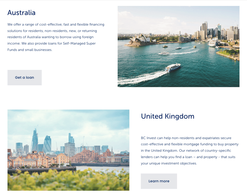 BC Invest - locations