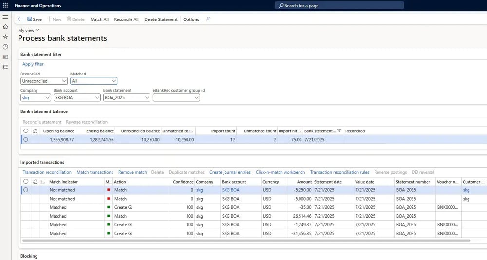 Bank Reconciliation