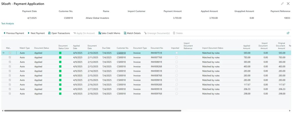 Cash Application Automation - BC