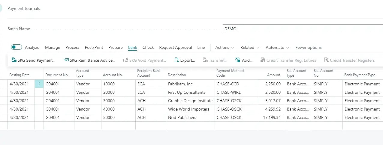 Vendor Payment Automation - BC