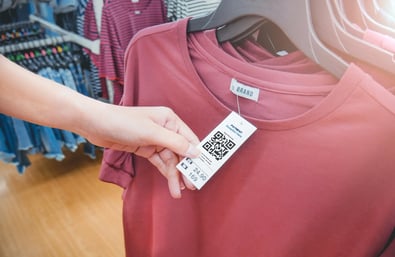 qr code on retail